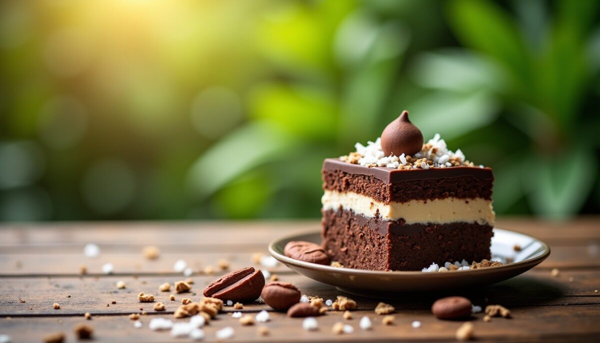 Le cocotier au chocolat : une gourmandise vegan, sans beurre ni sucre ajouté Le cocotier au chocolat : une gourmandise vegan, sans beurre ni sucre ajouté