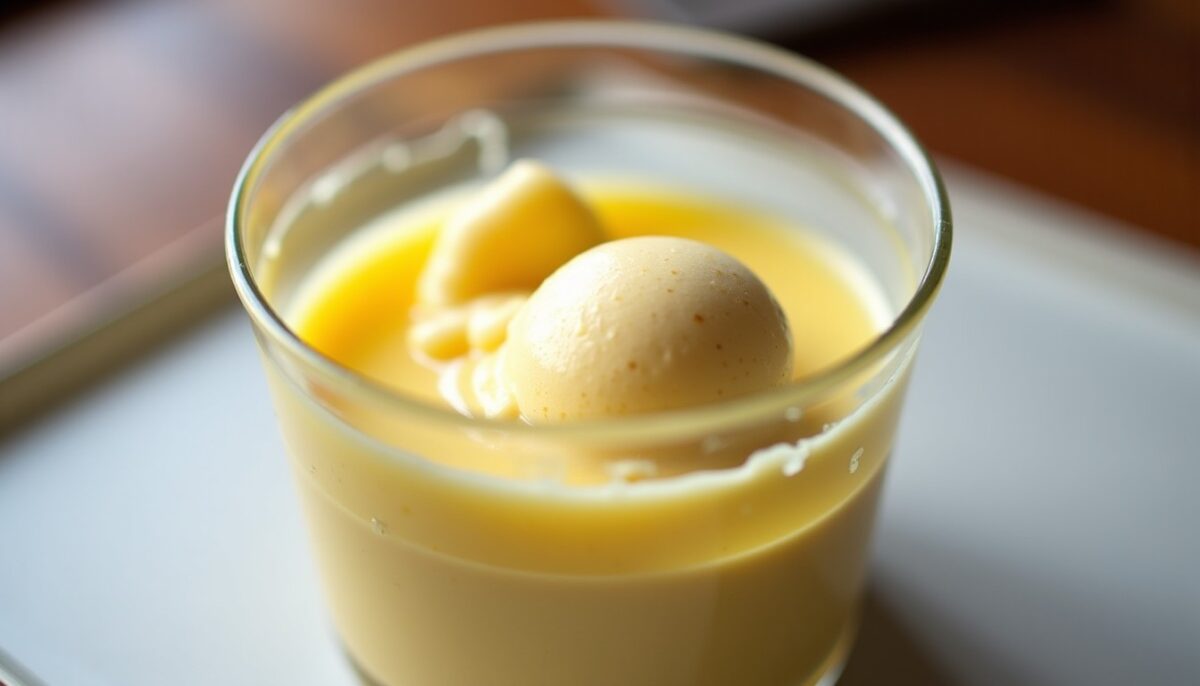 Délice végétal : Panna-cotta légère à la mangue fraîche Délice végétal : Panna-cotta légère à la mangue fraîche