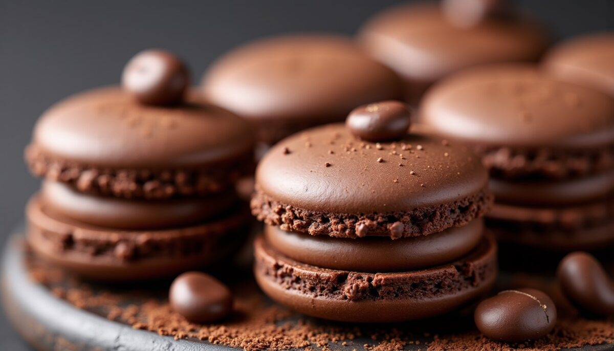 Les macarons au chocolat d’exception signés Valrhona