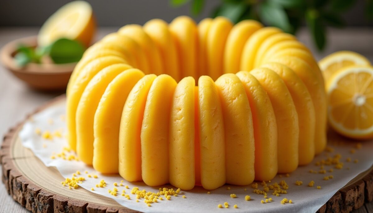 Délice royal : la couronne des rois revisitée au citron
