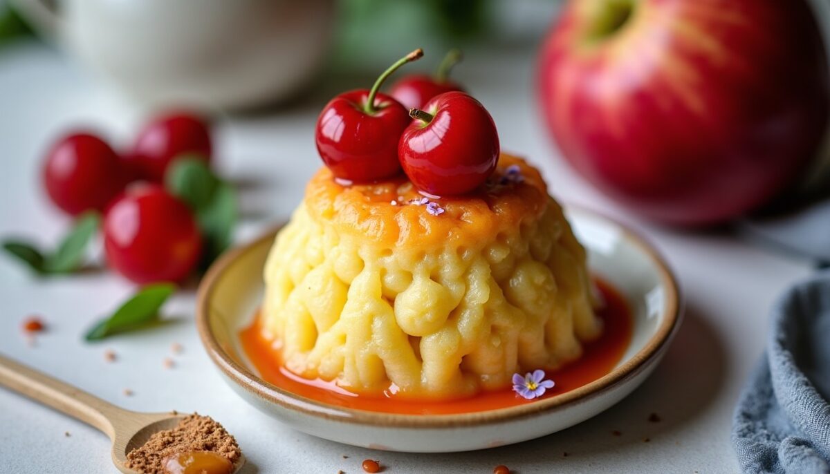 Délice moelleux : le fondant à la pomme revisité