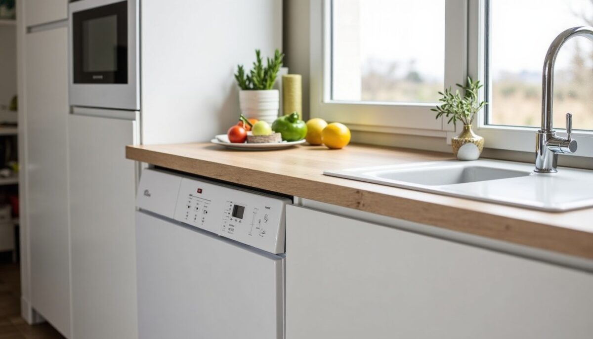 Lave-vaisselle encastrable 45 cm : l'astuce idéale pour optimiser les espaces réduits en cuisine