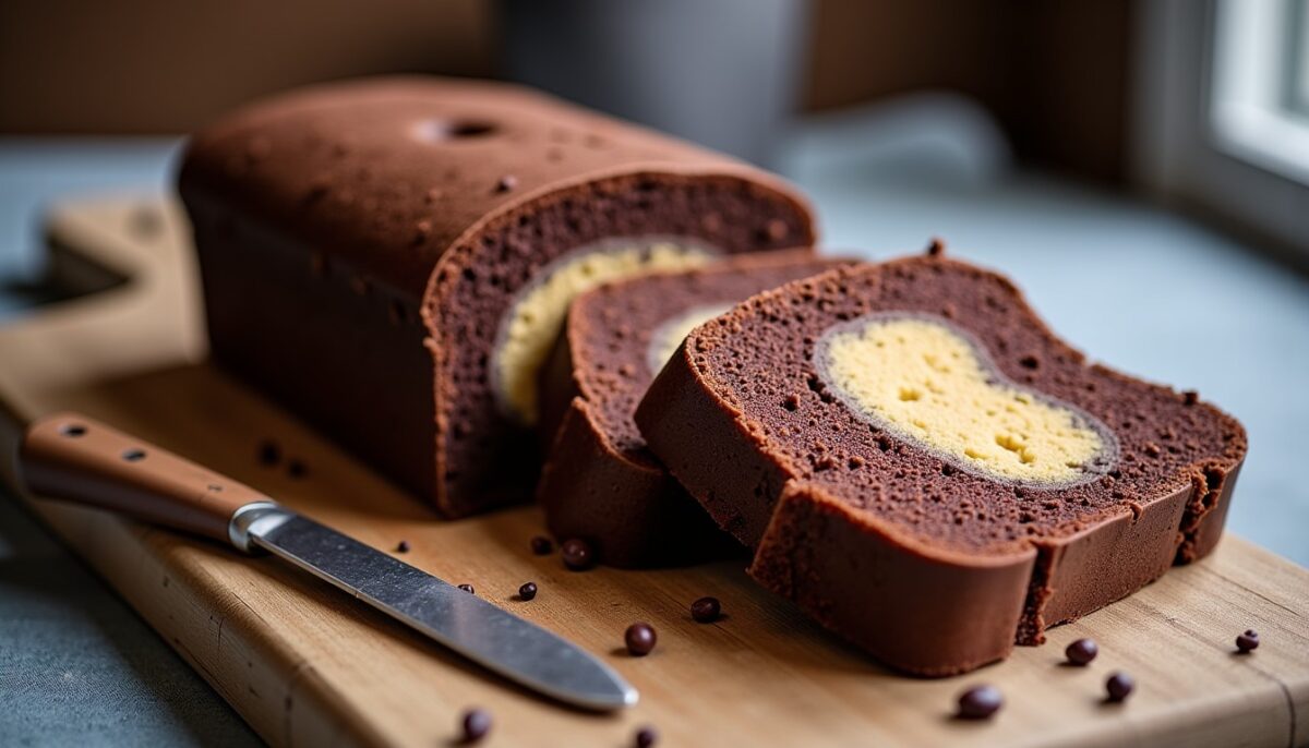 Délice gourmand : la bûche aux trois chocolats irrésistibles