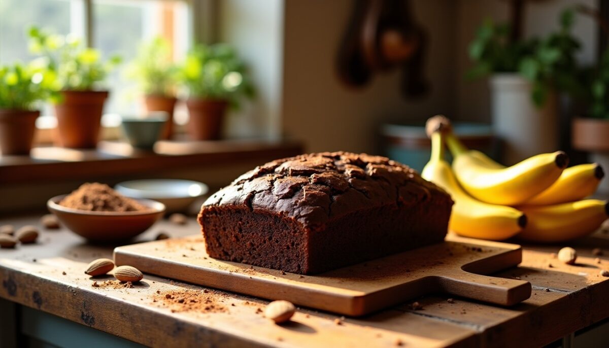 Délicieux Banane Bread au Chocolat : La Recette Sans Beurre pour un Gâteau Léger et Gourmand